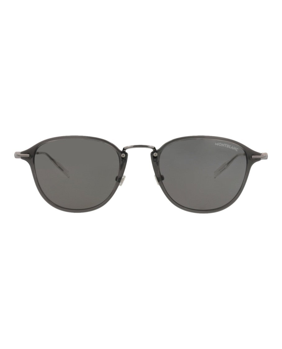 Montblanc Round-Frame Injection Sunglasses