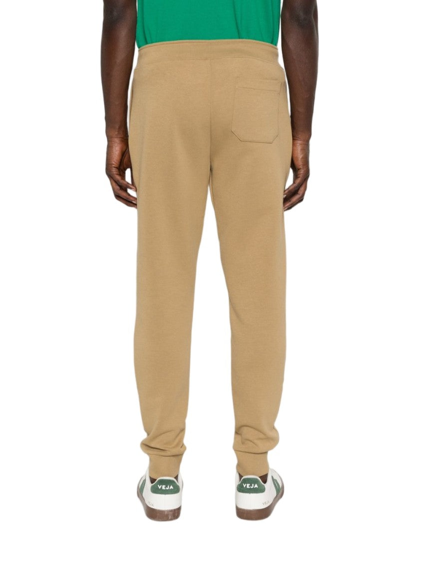 Polo Ralph Lauren Beige Embroidered Logo Sweatpants