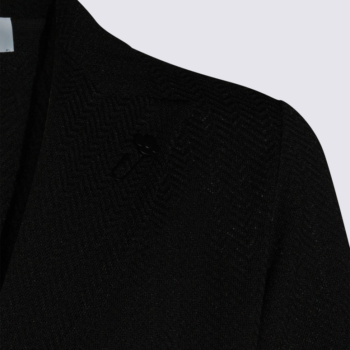 Lardini Textured Double-Breasted Jacket With Tailored Fit