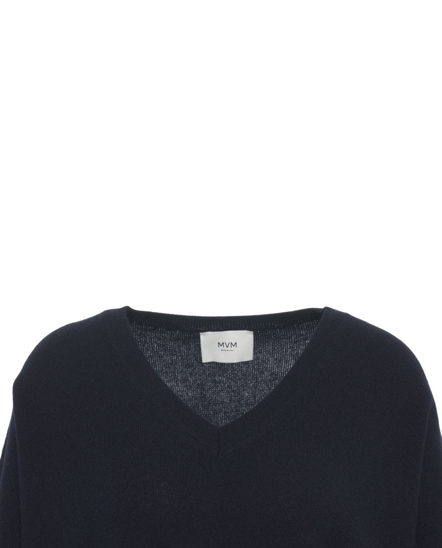 Mvm Cashmere Sweater With Pearls