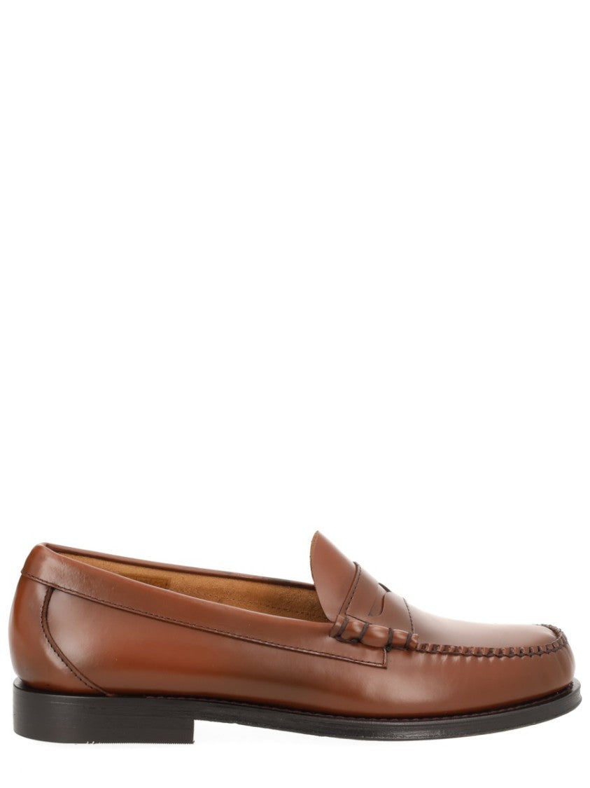 G.H. Bass Brown Weejun Heritage Larson Loafers