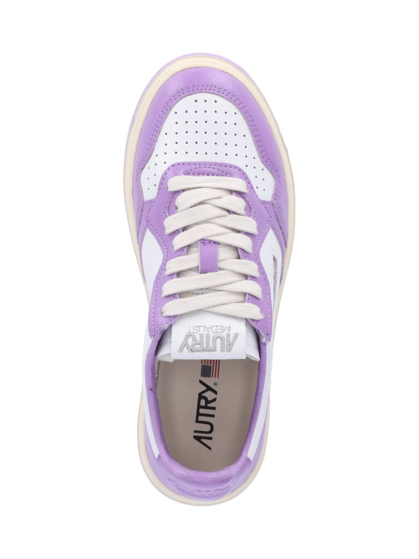 Autry Autry "Medalist" Low Sneakers – Purple