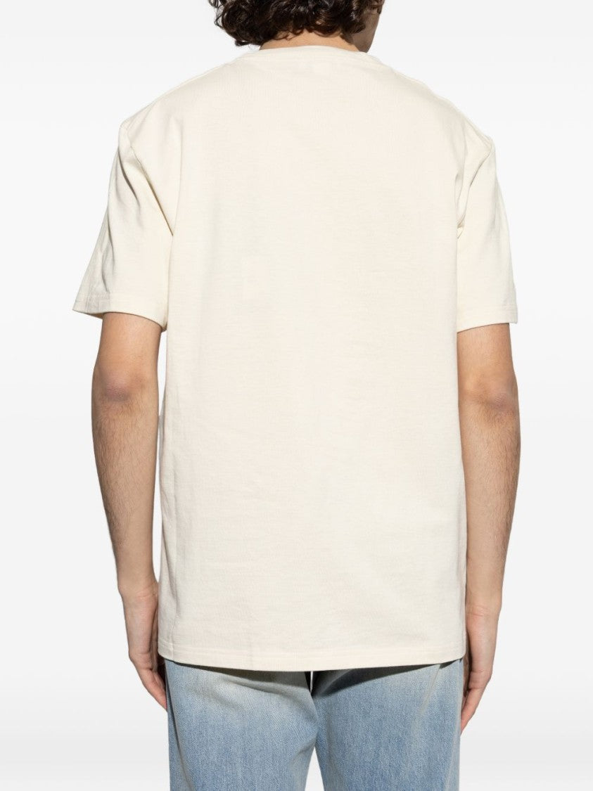 Alexander Mcqueen Classic Fit Cotton T-Shirt With Subtle Logo Detail