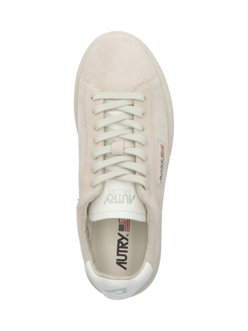 Autry "Dallas" Low Sneakers – Beige