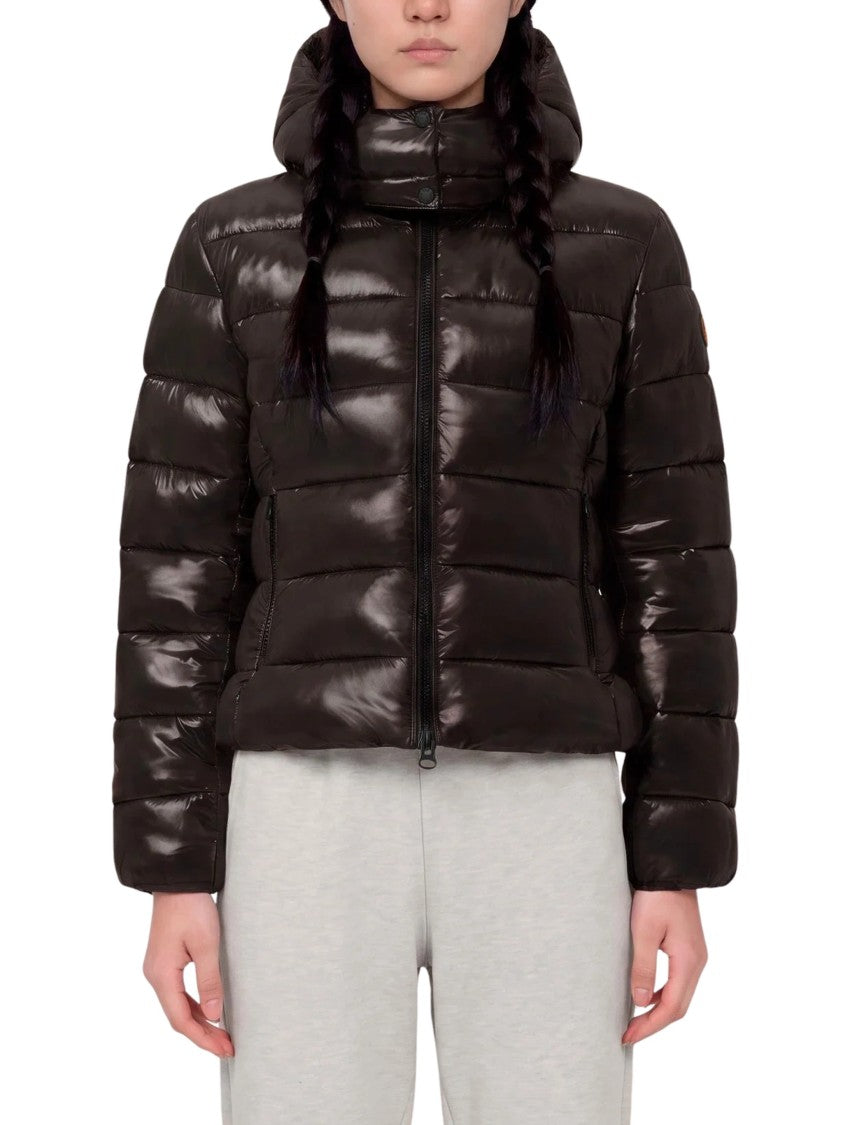 Save The Duck Cosmary Puffed High-Shine Recycled Nylon Down Jacket
