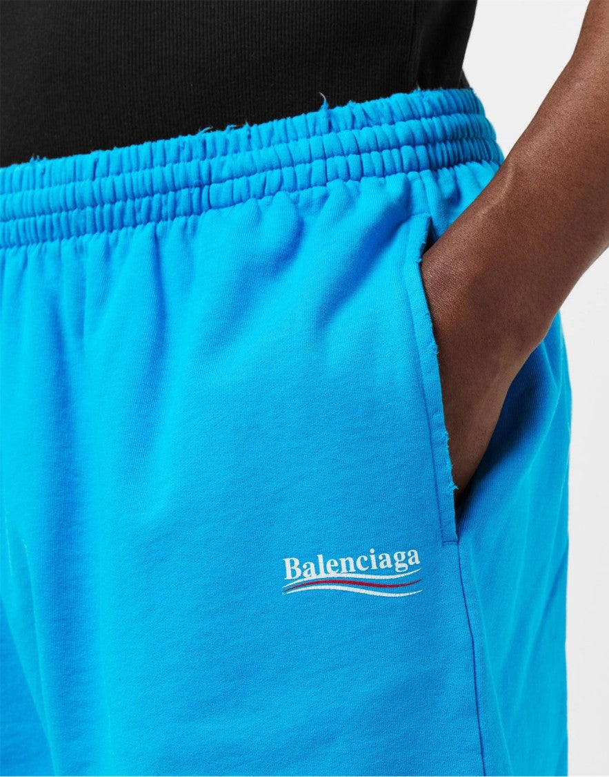 Balenciaga Political Campaign Logo Shorts