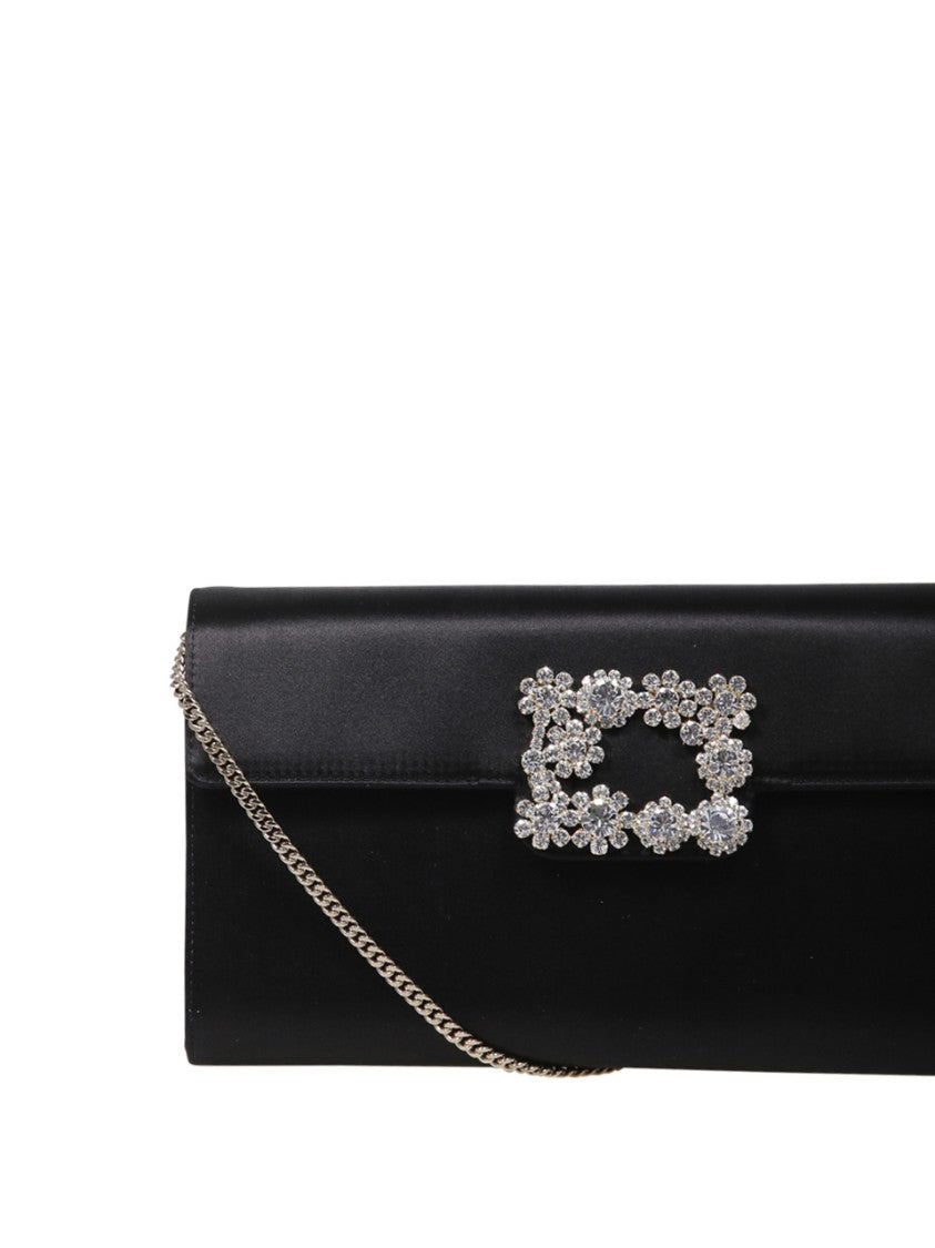 Roger Vivier Envelope Flap Flower Buckle