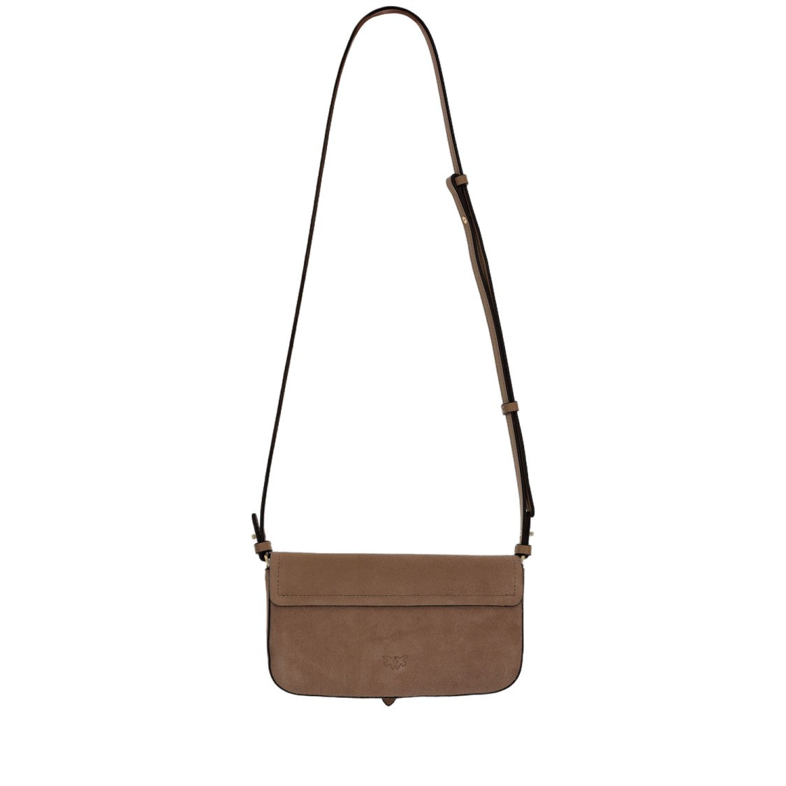 Pinko Saddle Leather Shoulder Bag