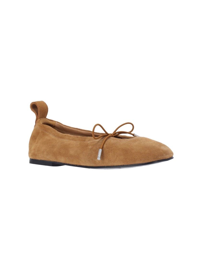 Alohas Brown Rosalind Suede Flats