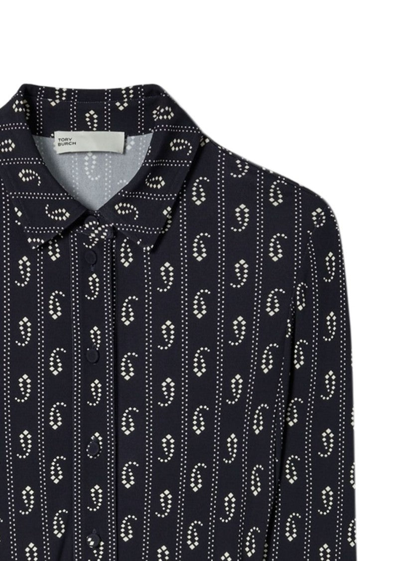 Tory Burch Classic Silhouette Dress With Fitted Bodice