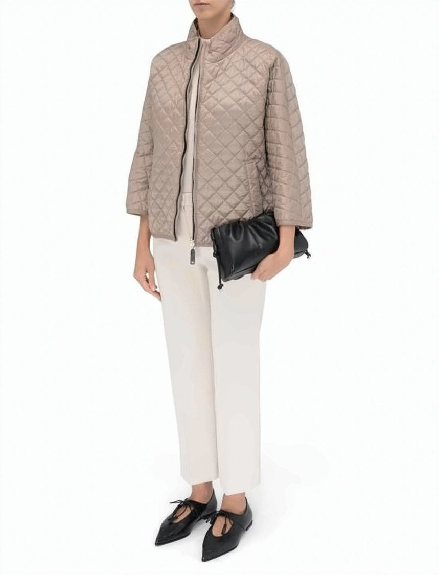 Max Mara Double-Breasted Long Coat With Wide Collar