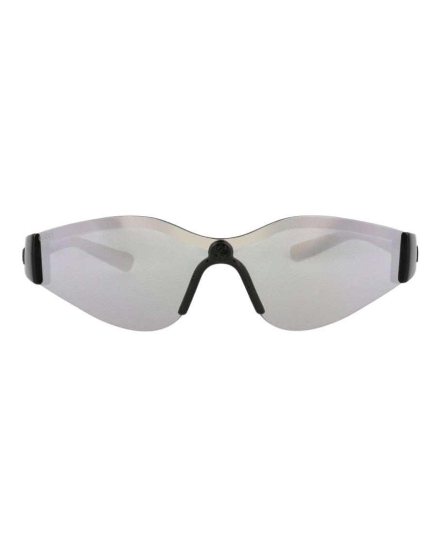 Gucci Shield-Frame Injection Sunglasses