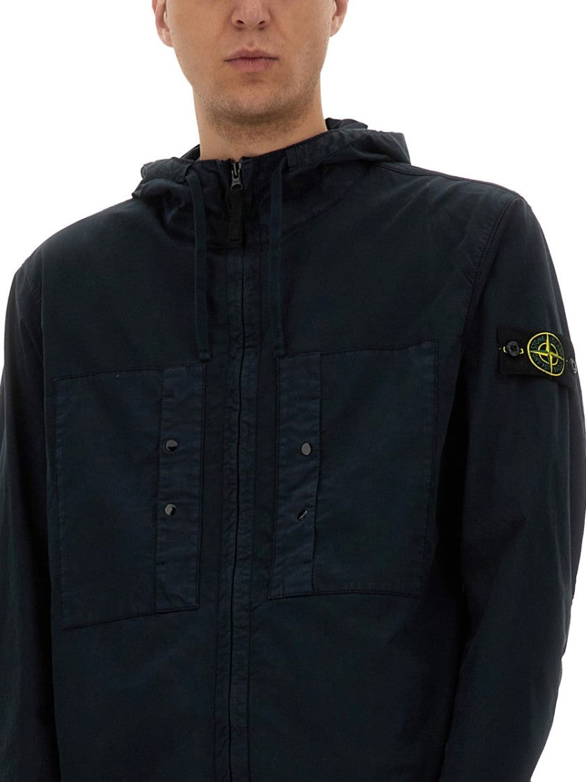 Stone Island Lightweight Black Parka