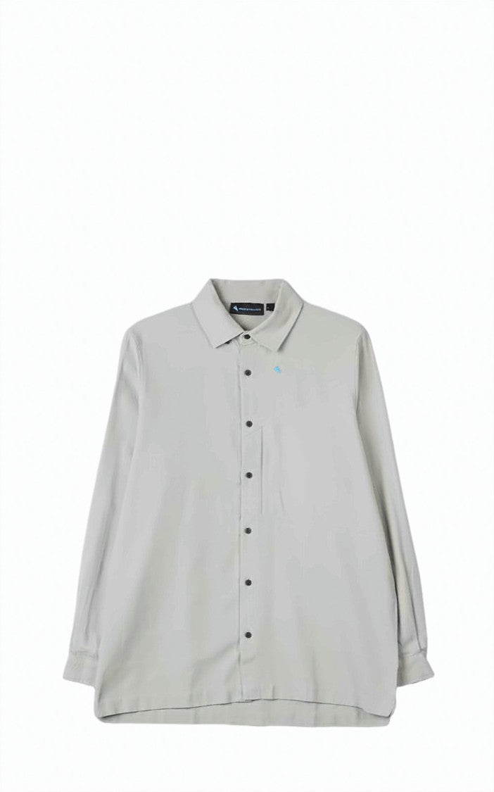 Klattermusen Long-Sleeve Checkered Shirt With Classic Collar And Front Pocket