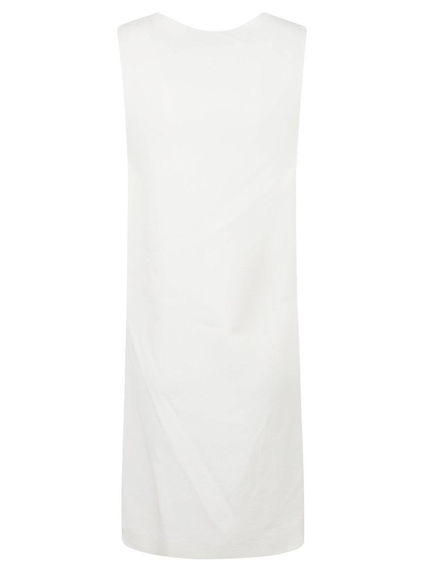 Jil Sander Sleeveless Dress With Round Neckline