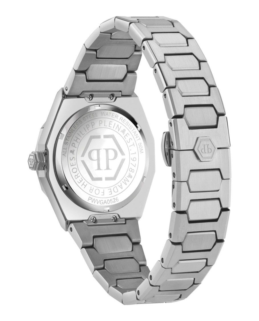 Philipp Plein Plein Deluxe Lady Crystal-Embellished Quartz Watch