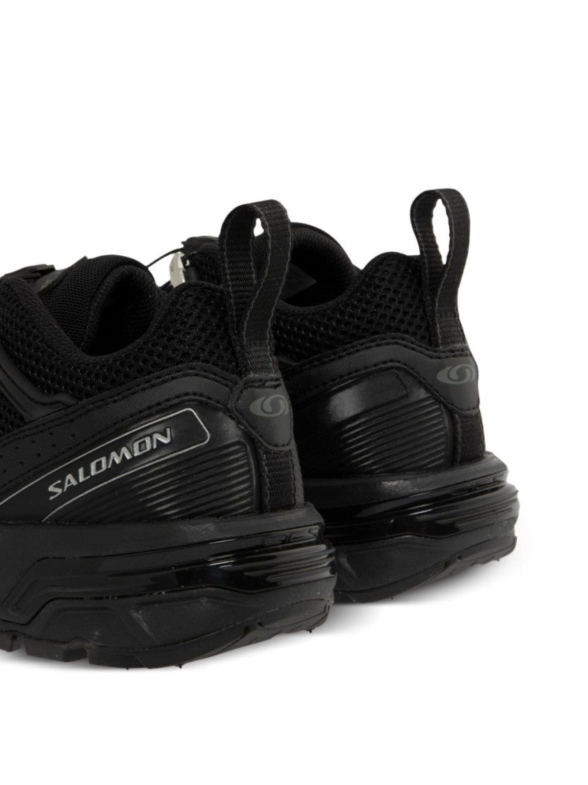 Salomon Black Rugged Sole Quick-Lace Sneakers