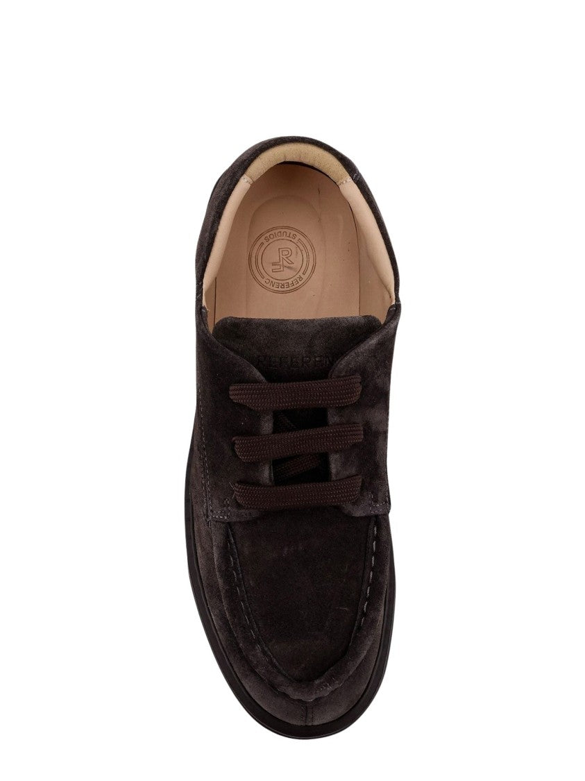 Referenc Dark Brown Suede Shoe