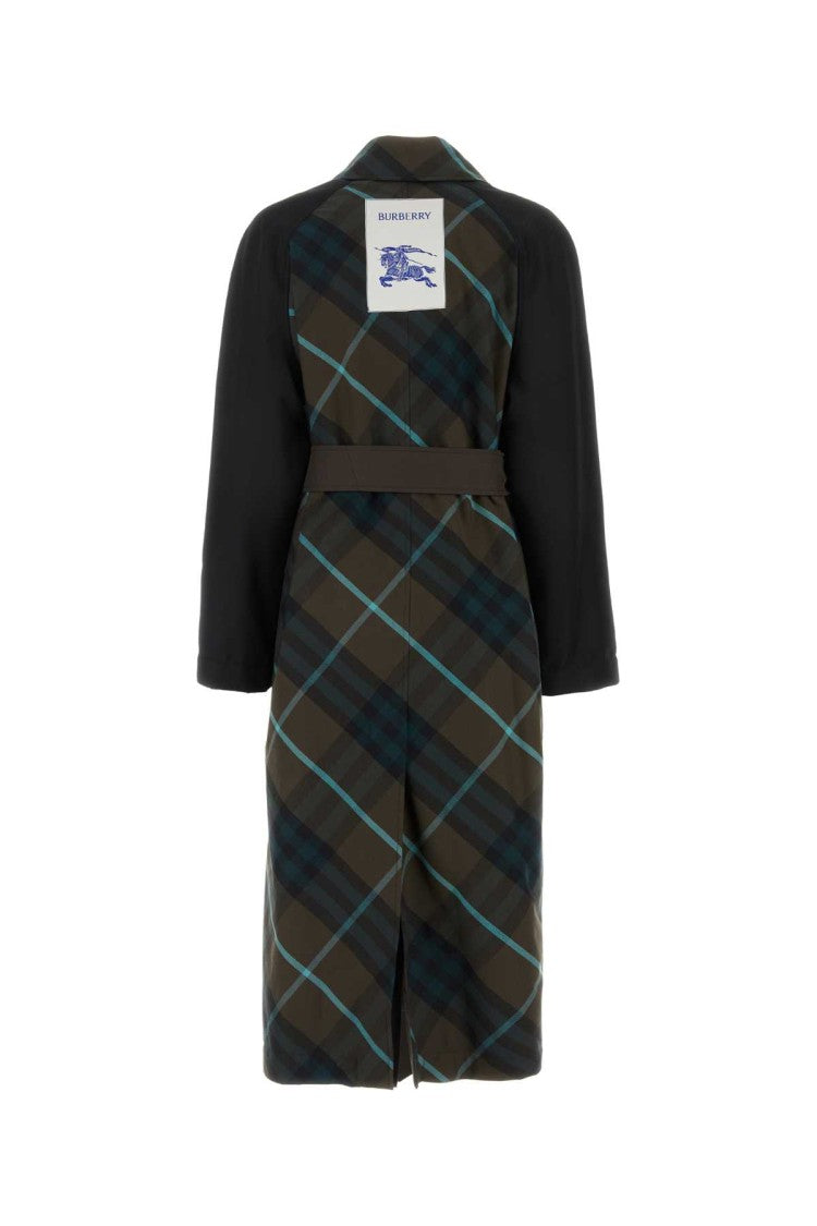Burberry Embroidered Gabardine Bradford Trench Coat