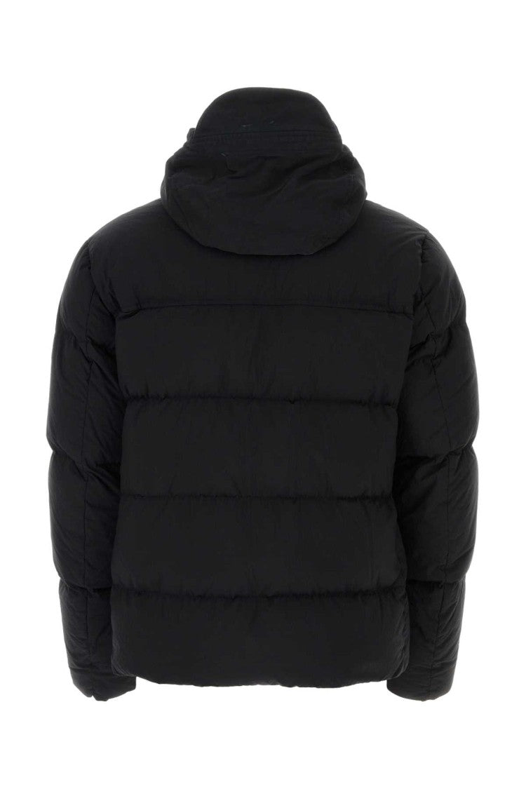 Ten C Black Nylon Grays Down Jacket