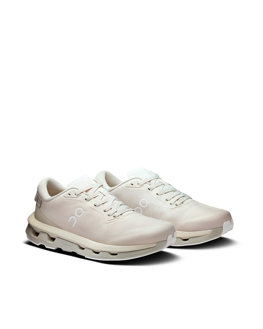 On Cloudzone Pearl Truffle Sneakers With Integrated Cushioning