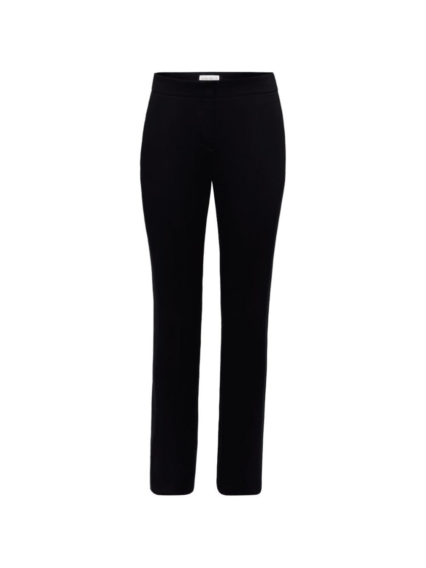 Nina Ricci Tailored Black Trousers With Refined Side Stripe