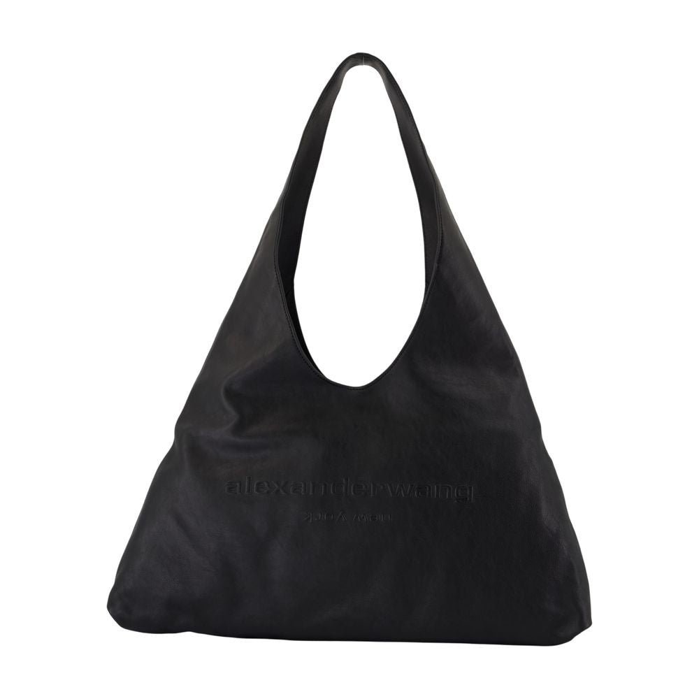 Alexander Wang Pike Large Hobo Shoulder Bag - Leather - Black