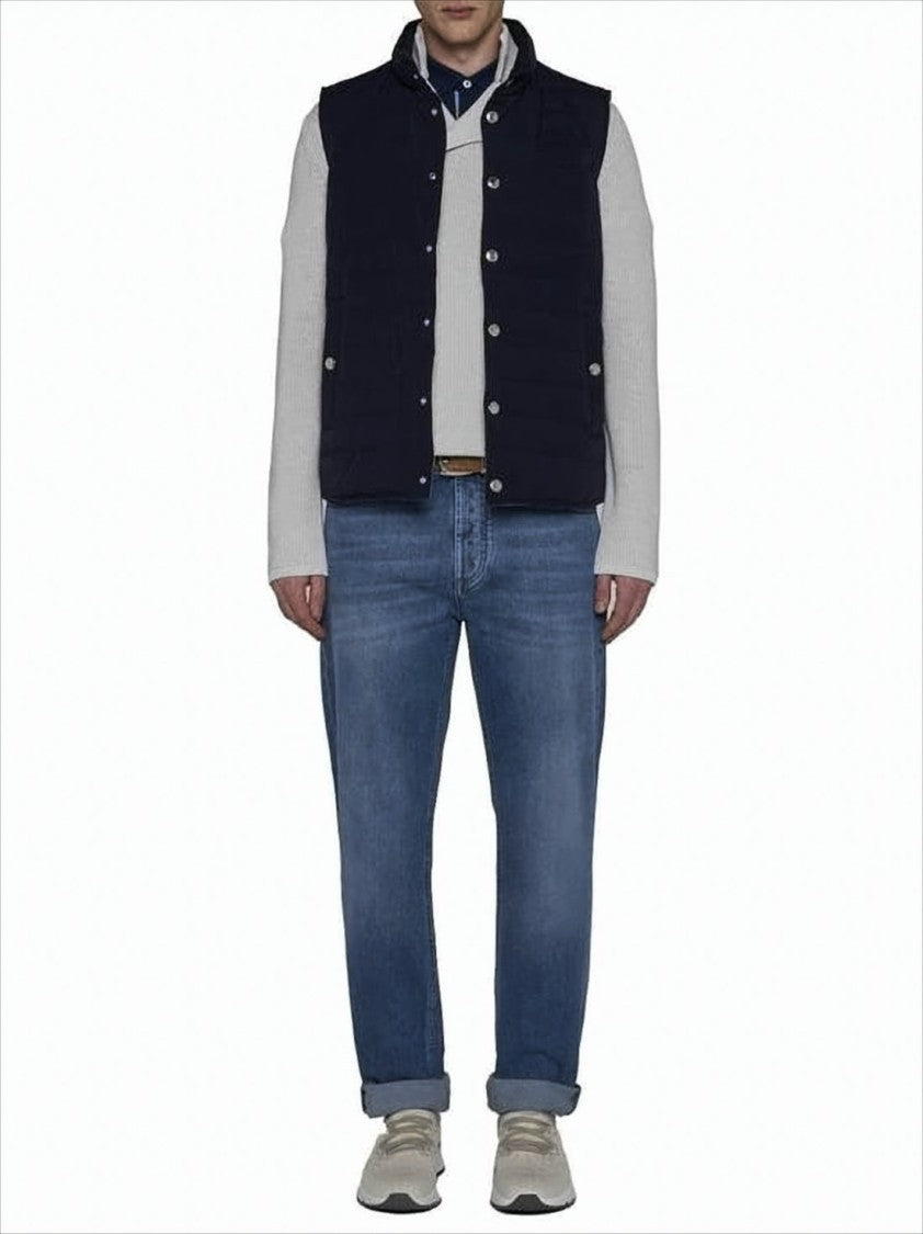 Brunello Cucinelli Straight-Leg Denim Pants With Classic Five-Pocket Design