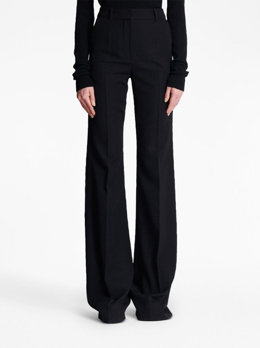 Balmain Wool Flared Trousers