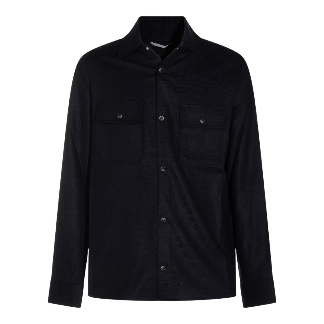 Marco Pescarolo Classic Structured Collar Jacket With Flap Pockets