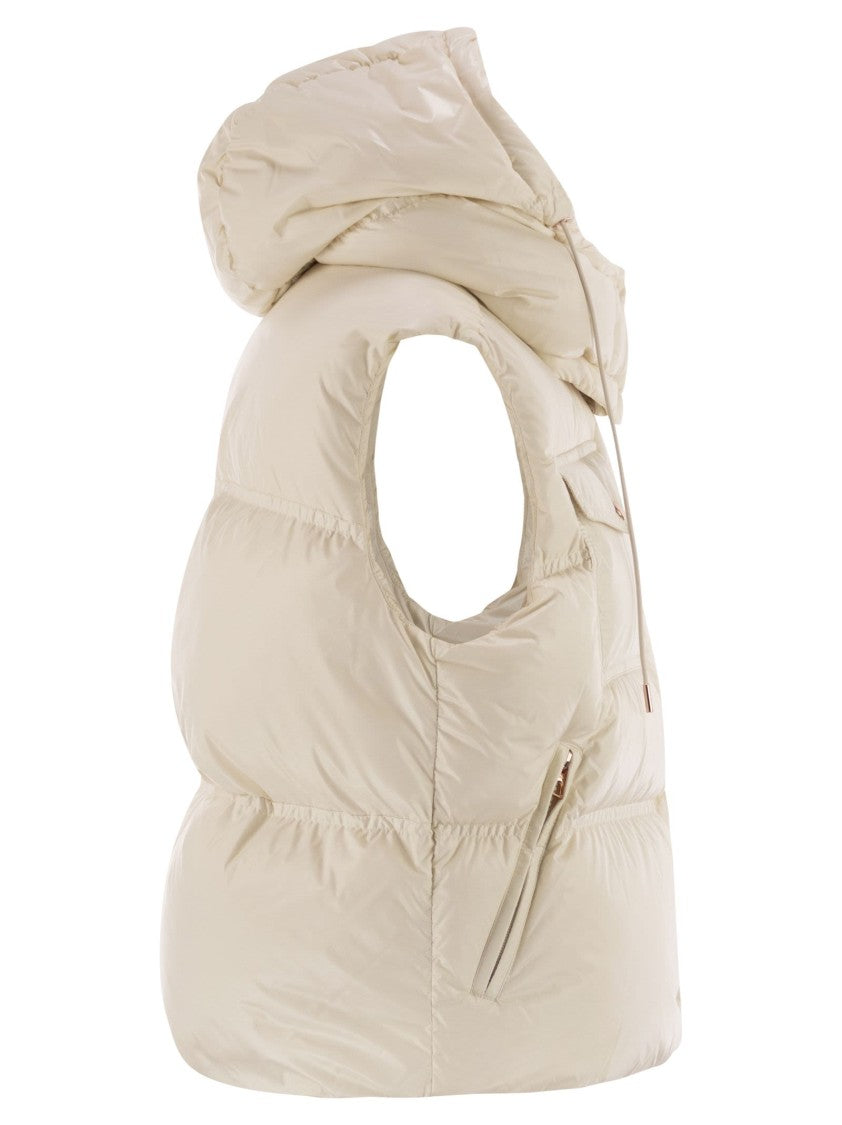 Moncler Pario - Padded Vest With Hood