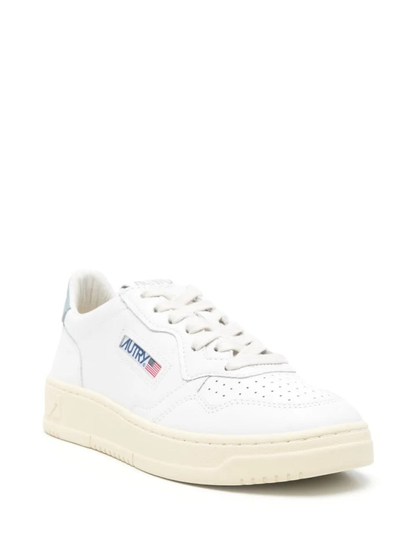 Autry Medalist Classic White Low-Top Sneakers