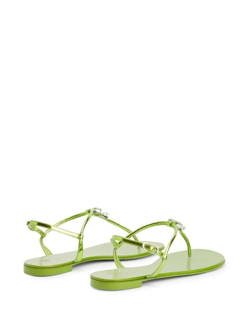 Giuseppe Zanotti Rock Flat Sandals