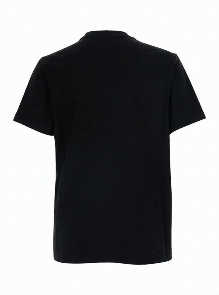 Moncler Short-Sleeved T-Shirt With Bold Stripe Detail
