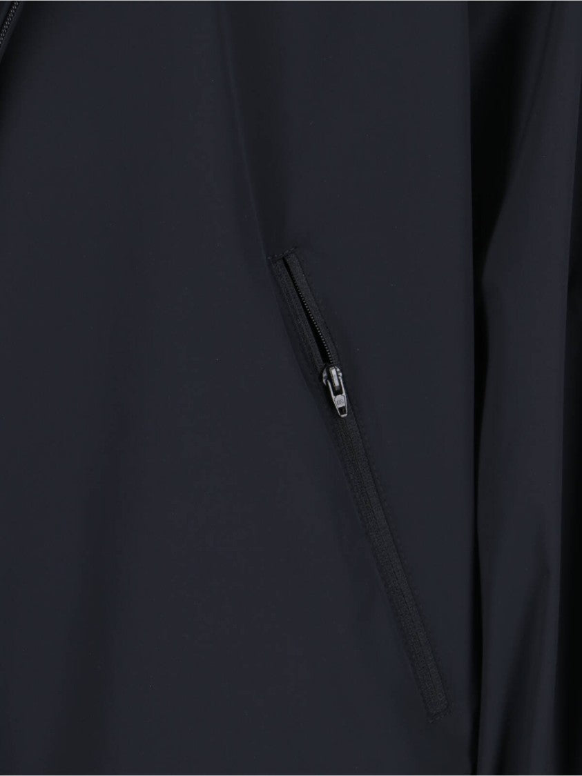 Balenciaga Black Jacket With High Collar