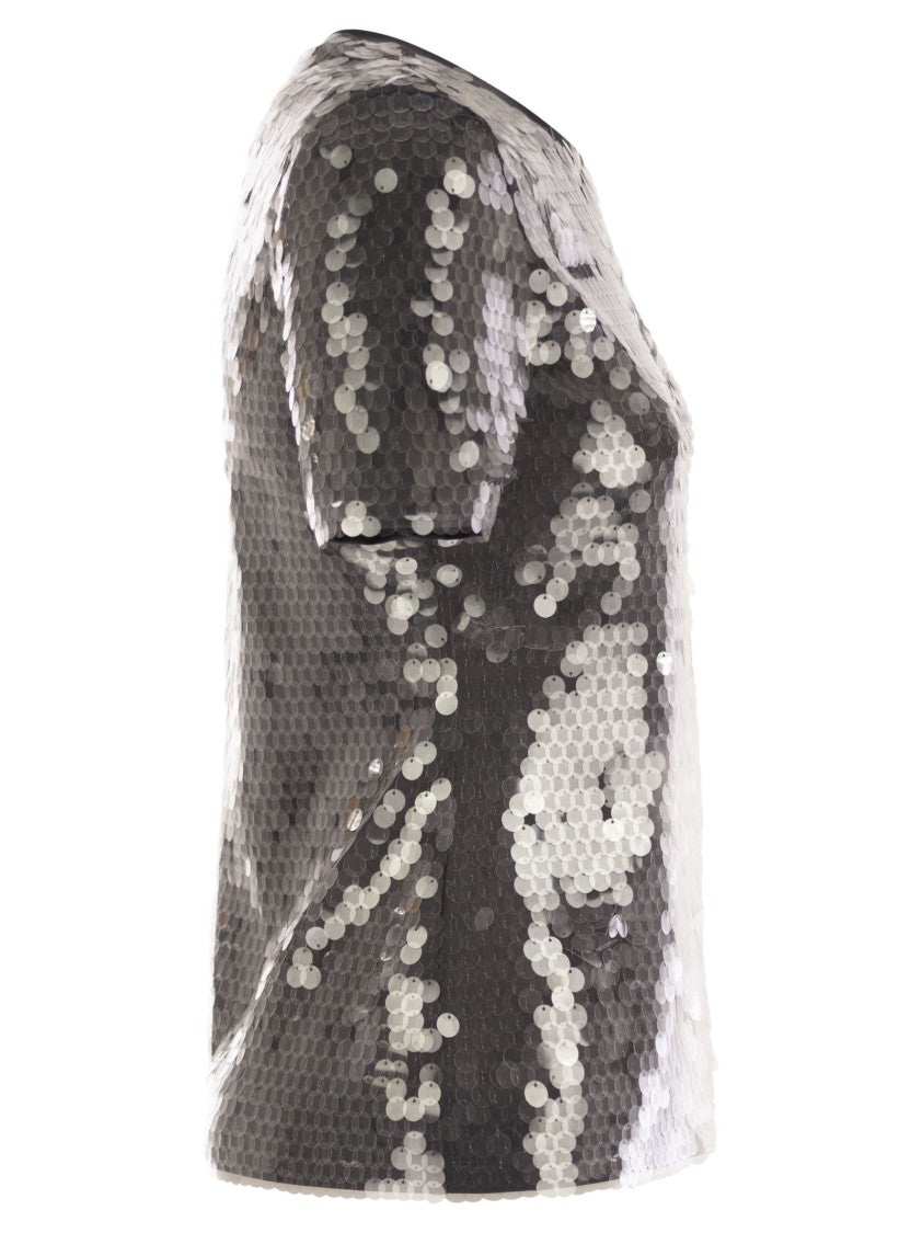 Sportmax Kibbutz - T-Shirt With Sequins