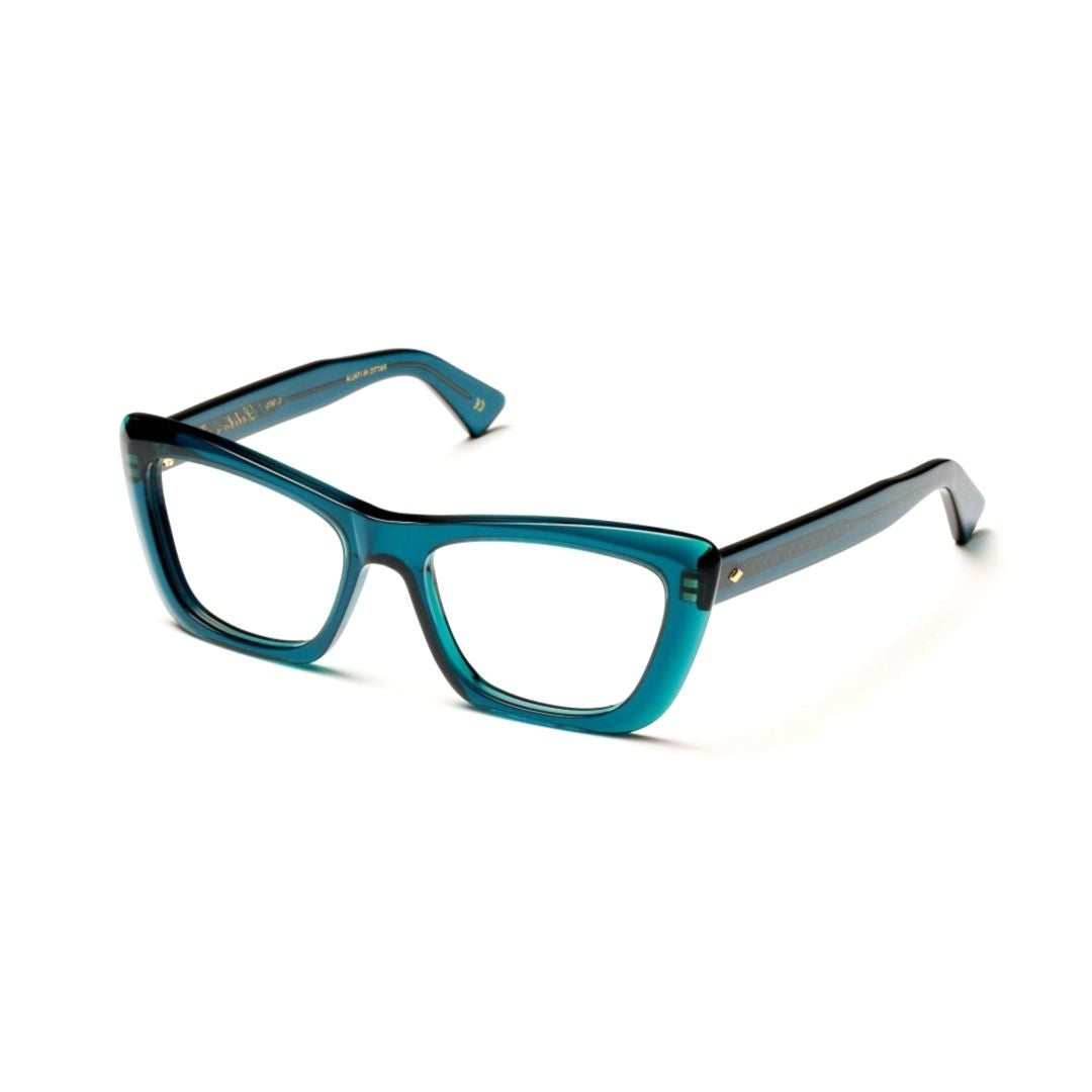 Kador Lolita/K-V Rectangular Gradient Sunglasses With Gold Accents