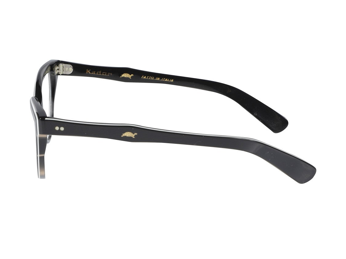 Kador Black Monya Glossy Cat-Eye Eyeglasses