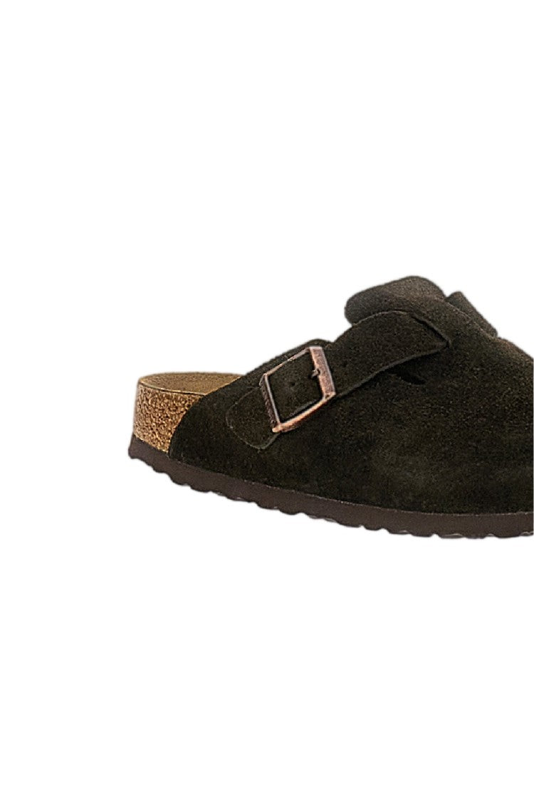 Birkenstock Dark Brown Boston Clogs
