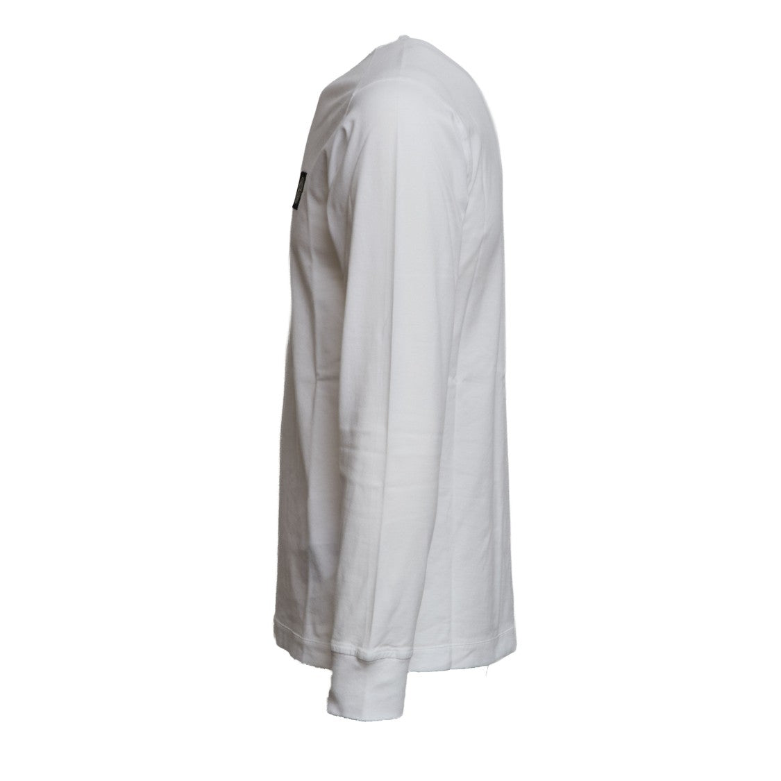 Stone Island Long Sleeve T-Shirt With Ribbed Neckline