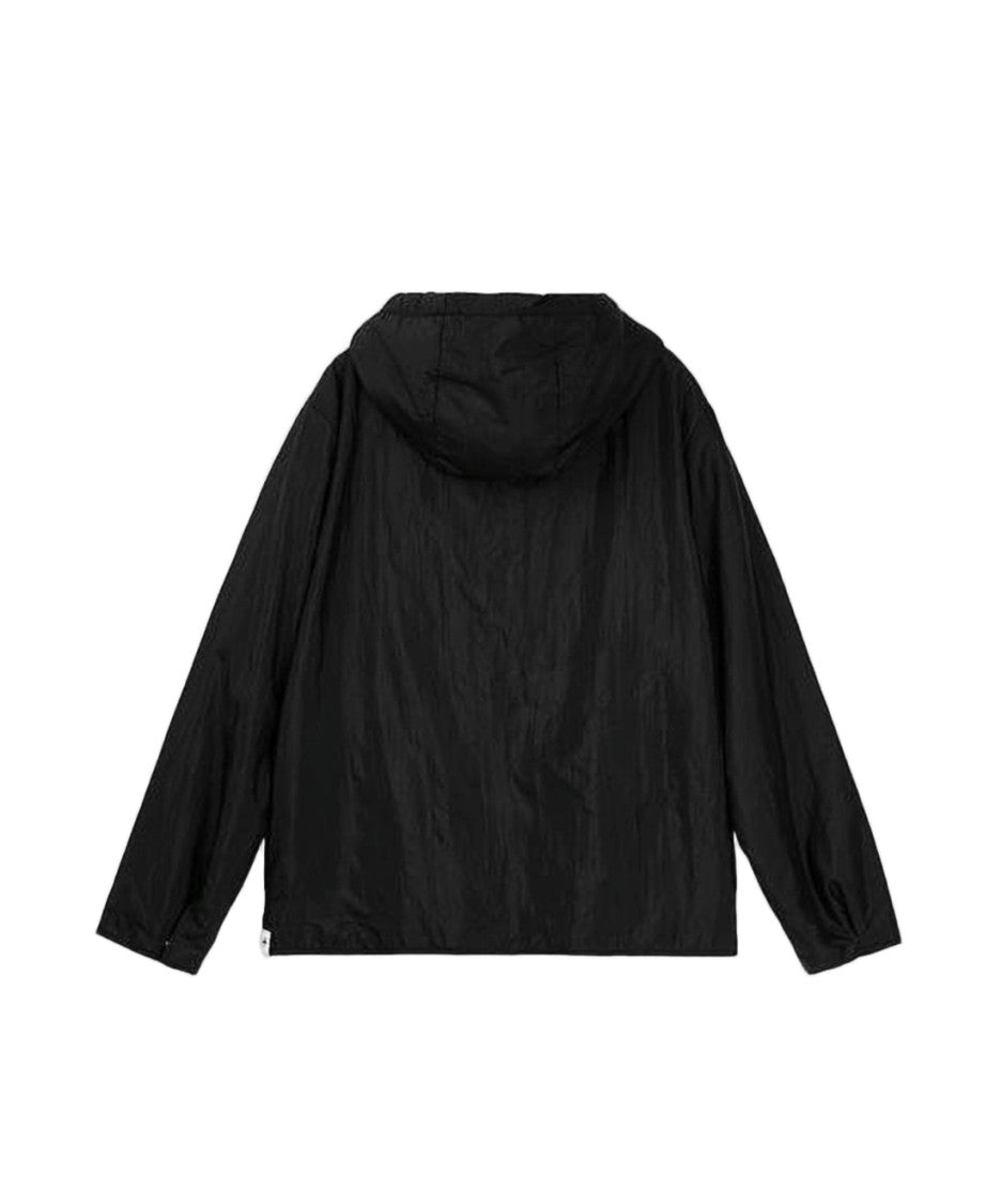 Marine Serre Lightweight Black Jacket With Hood