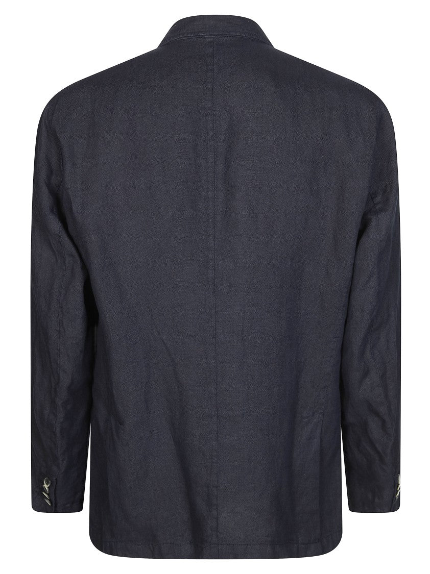 Altea Giacca Aaron Textured Single Breasted Blazer