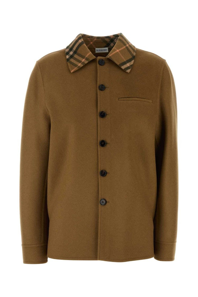 Burberry Biscuit Wool Coat