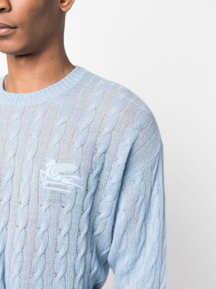 Etro Cable-Knit Cashmere Jumper