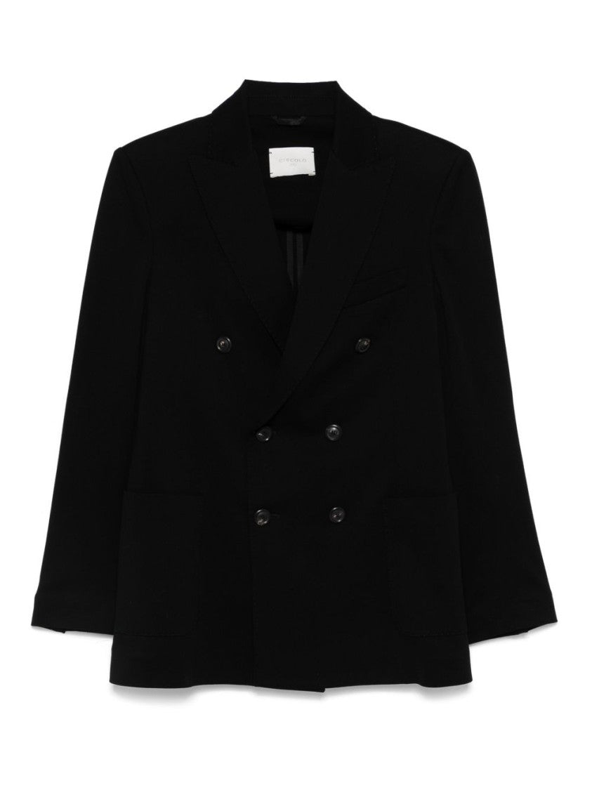Circolo 1901 Double-Breasted Circolo 1901 Nero Jacket