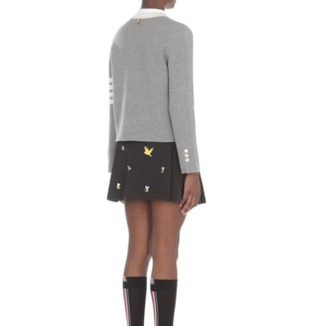 Thom Browne 4- Bar Wool Cardigan