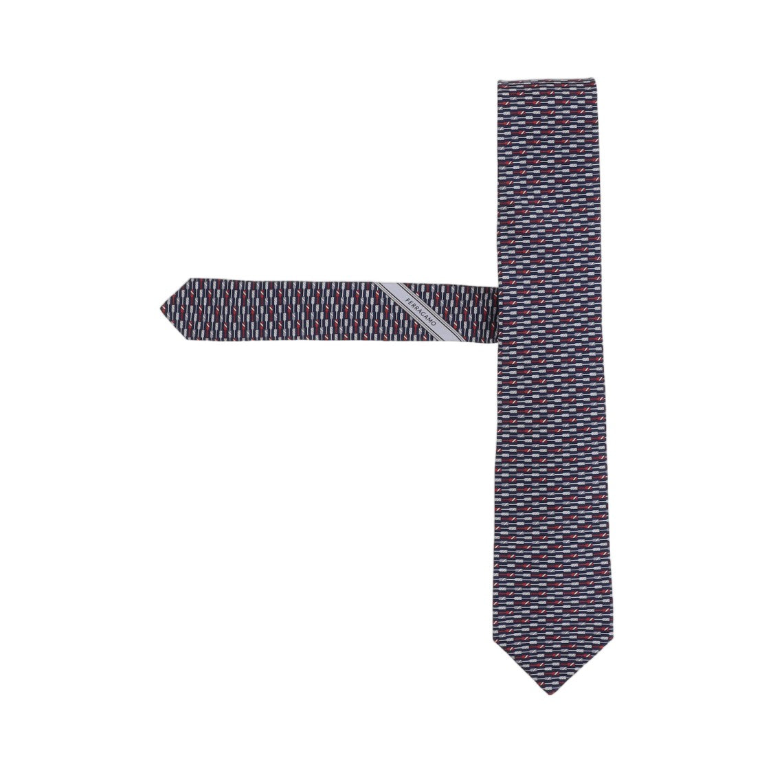 Salvatore Ferragamo Multi Patterned Silk Tie
