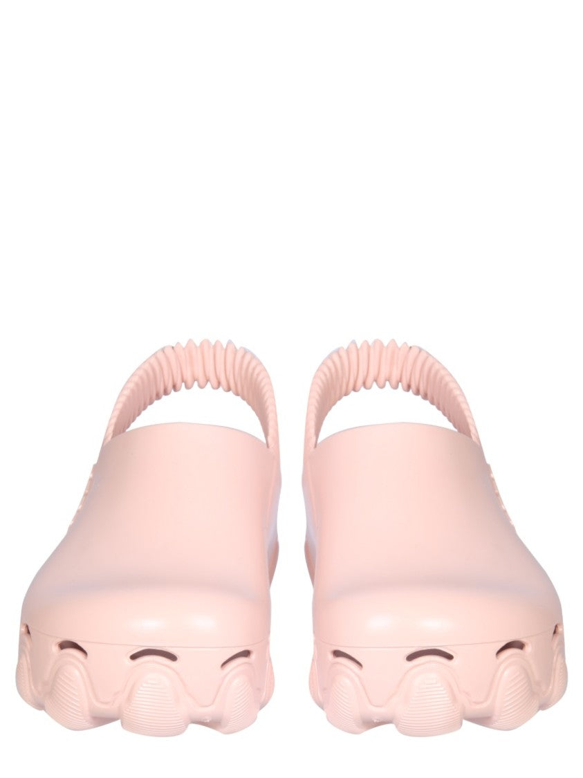 Gcds Slip-On Shoes With Ribbed Back Strap