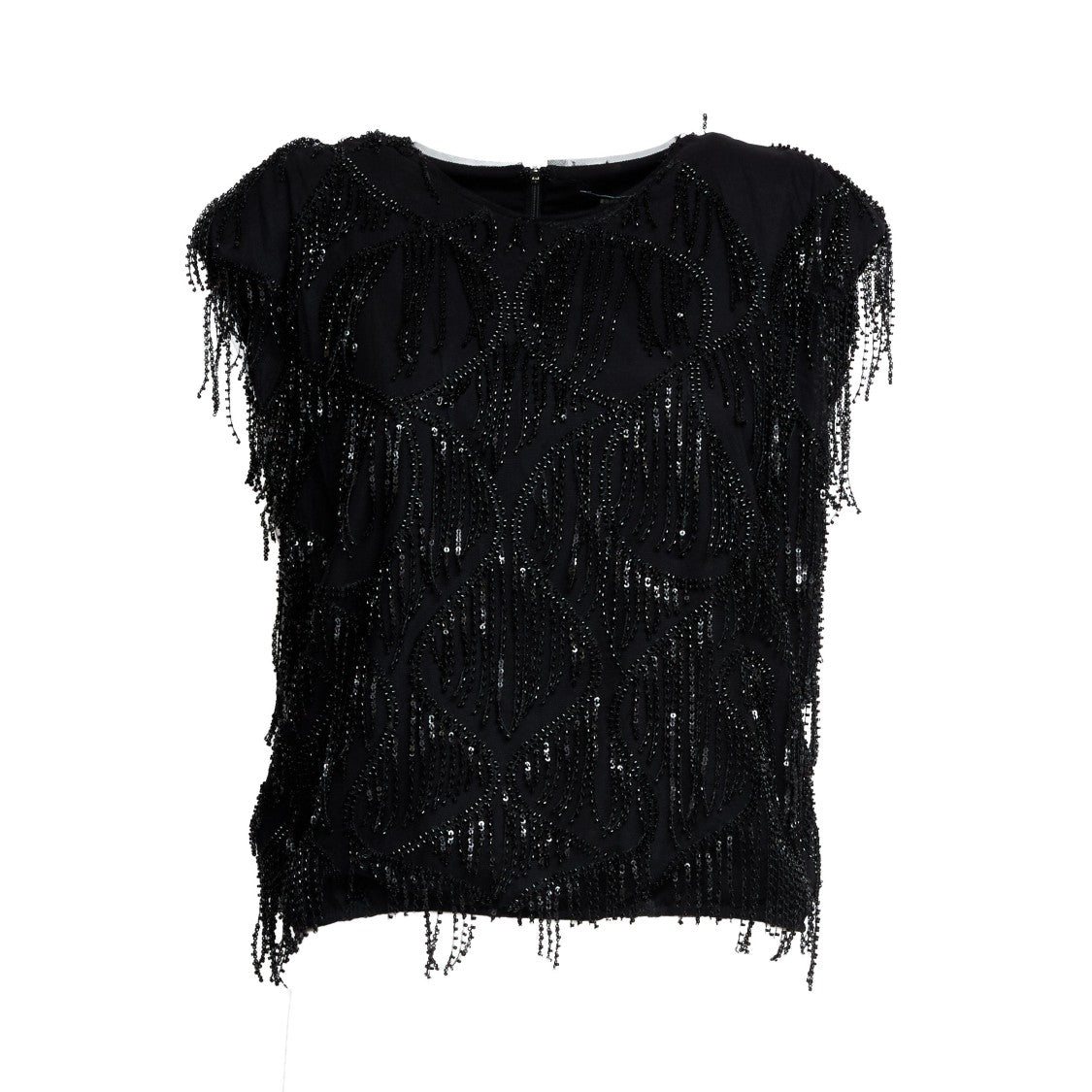 Rotate Vika Sleeveless Top With Sequins