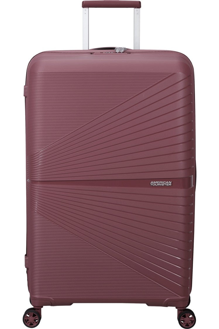 American Tourister 77Cm Textured Hard-Shell Trolley Tsa Lock